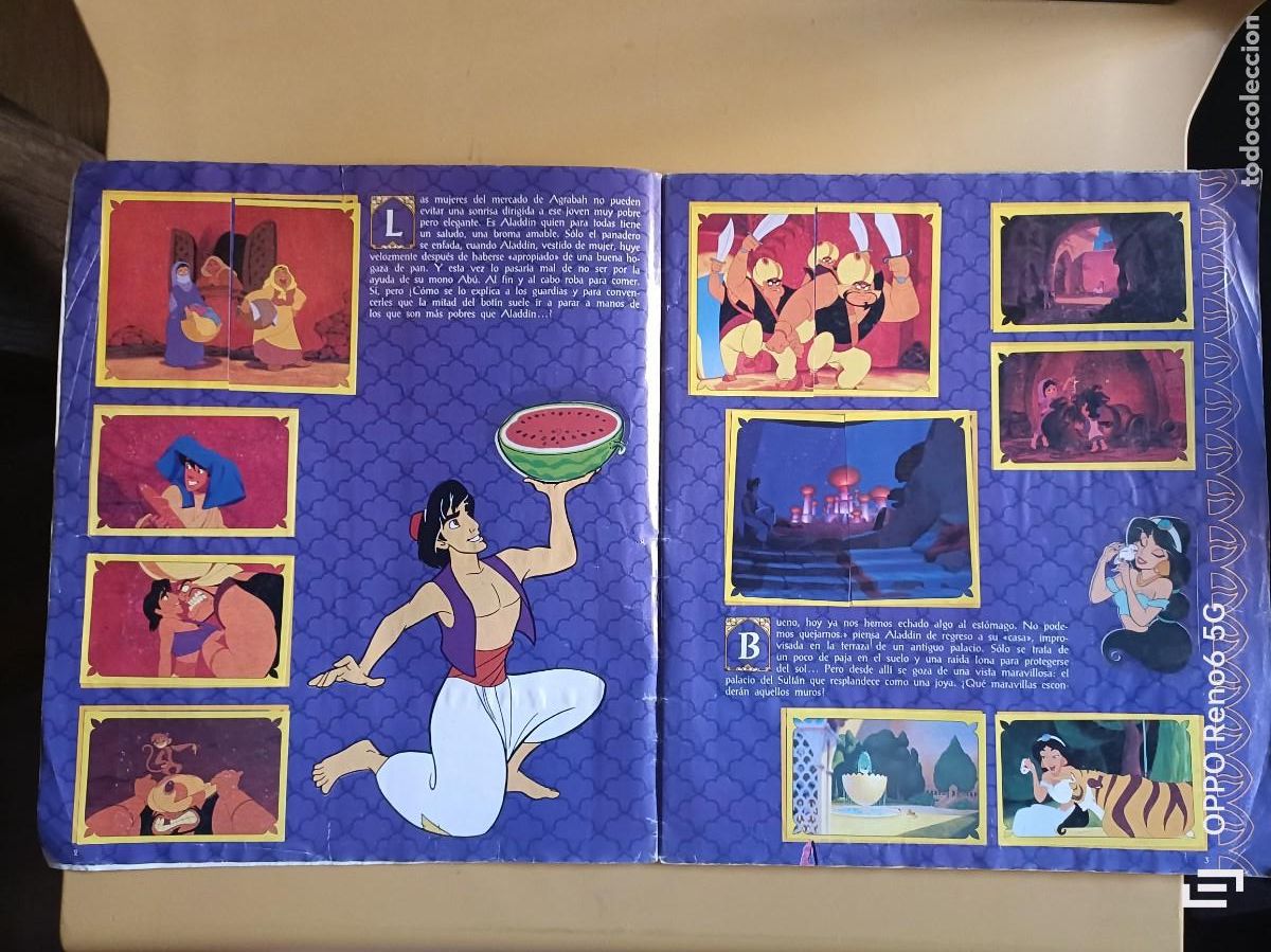 Coleccionismo &aacute;lbum: aladdin, walt disney. - Foto 3