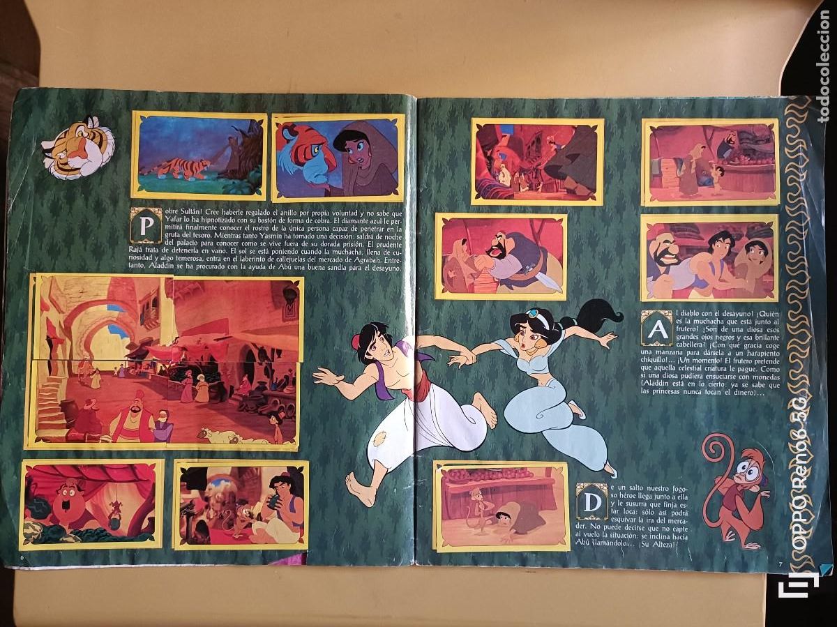 Coleccionismo &aacute;lbum: aladdin, walt disney. - Foto 5