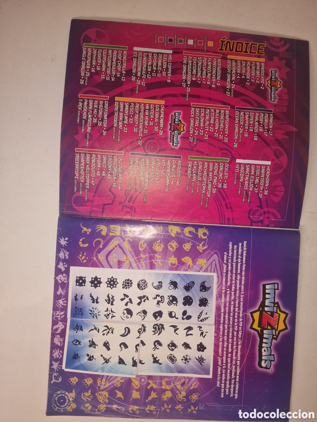 Coleccionismo &aacute;lbum: INVIZIMALS PANINI STICKER - Foto 2