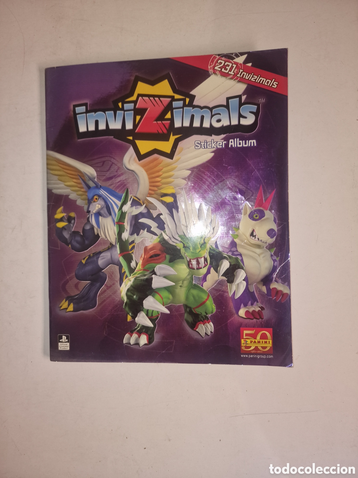 Coleccionismo &aacute;lbum: INVIZIMALS PANINI STICKER - Foto 1