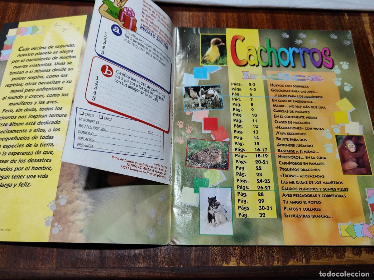 Coleccionismo &aacute;lbum: ALBUM CACHORROS - PANINI - Foto 2