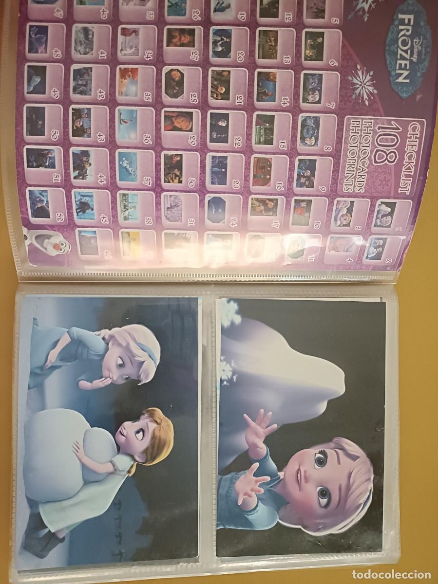 Coleccionismo &aacute;lbum: frozen, sue&ntilde;os de hielo 108 photocards - Foto 2
