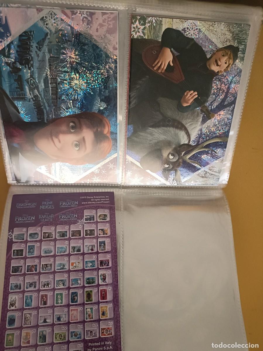 Coleccionismo &aacute;lbum: frozen, sue&ntilde;os de hielo 108 photocards - Foto 3