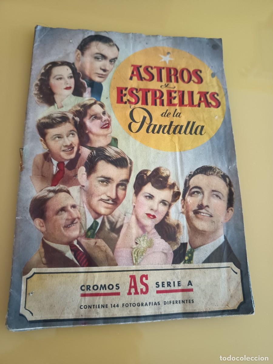 Coleccionismo &aacute;lbum: ASTROS Y ESTRELLAS DE LA PANTALLA, COMPLETO - Foto 1