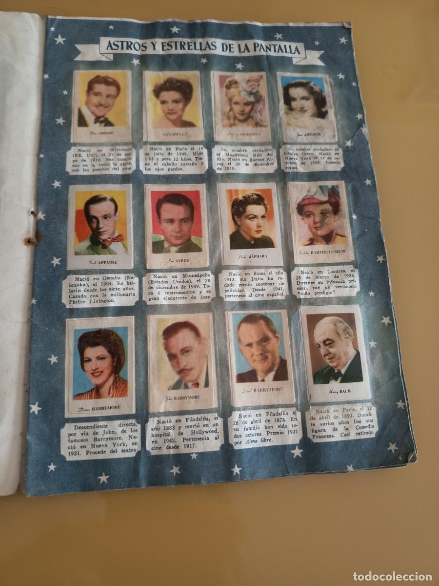 Coleccionismo &aacute;lbum: ASTROS Y ESTRELLAS DE LA PANTALLA, COMPLETO - Foto 2