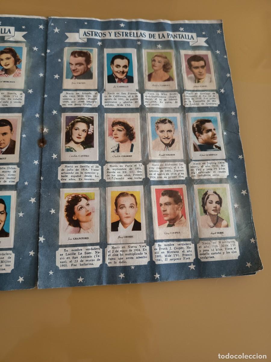 Coleccionismo &aacute;lbum: ASTROS Y ESTRELLAS DE LA PANTALLA, COMPLETO - Foto 3