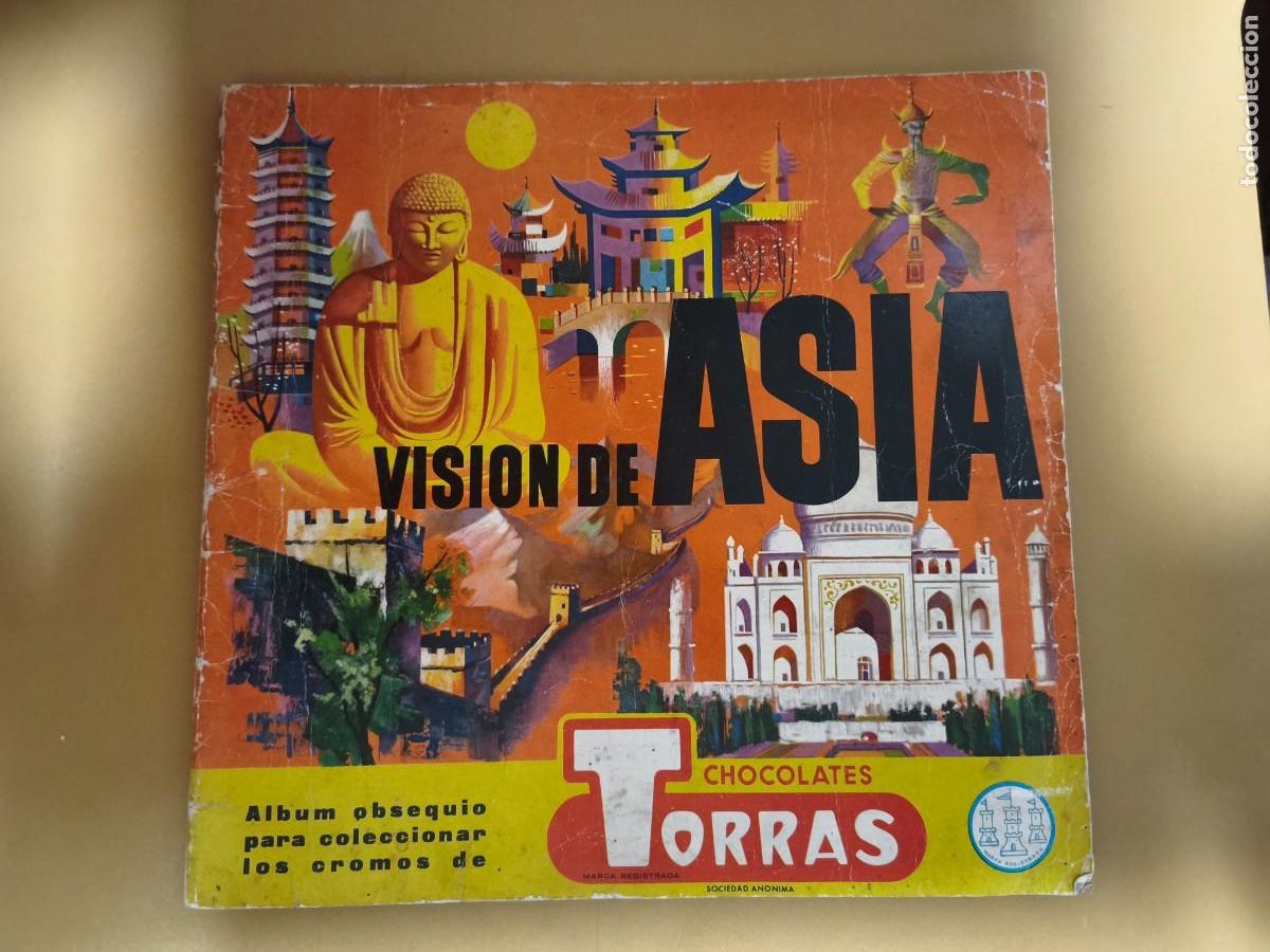 Coleccionismo &aacute;lbum: vision de asia. chocolates torras - Foto 1