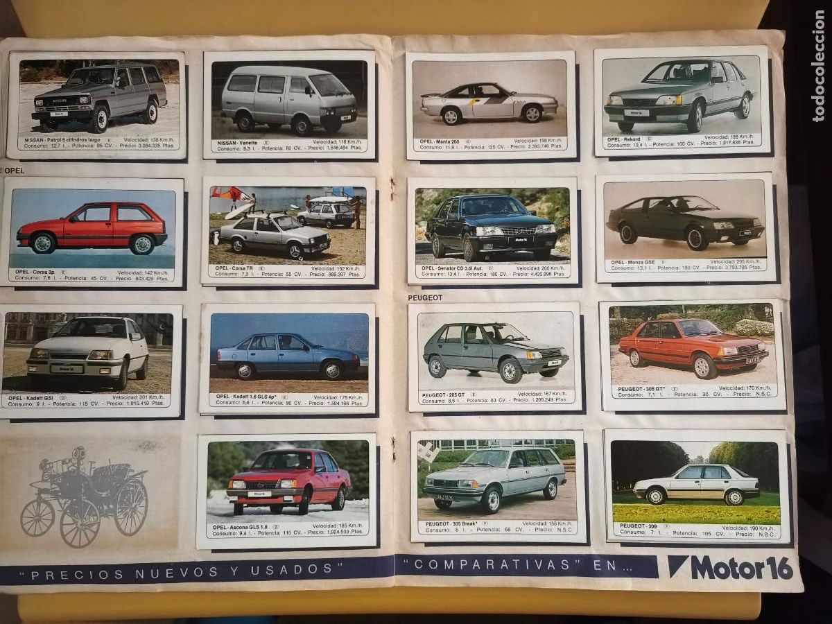 Coleccionismo &aacute;lbum: coches, ediciones unidas 1986 - Foto 8