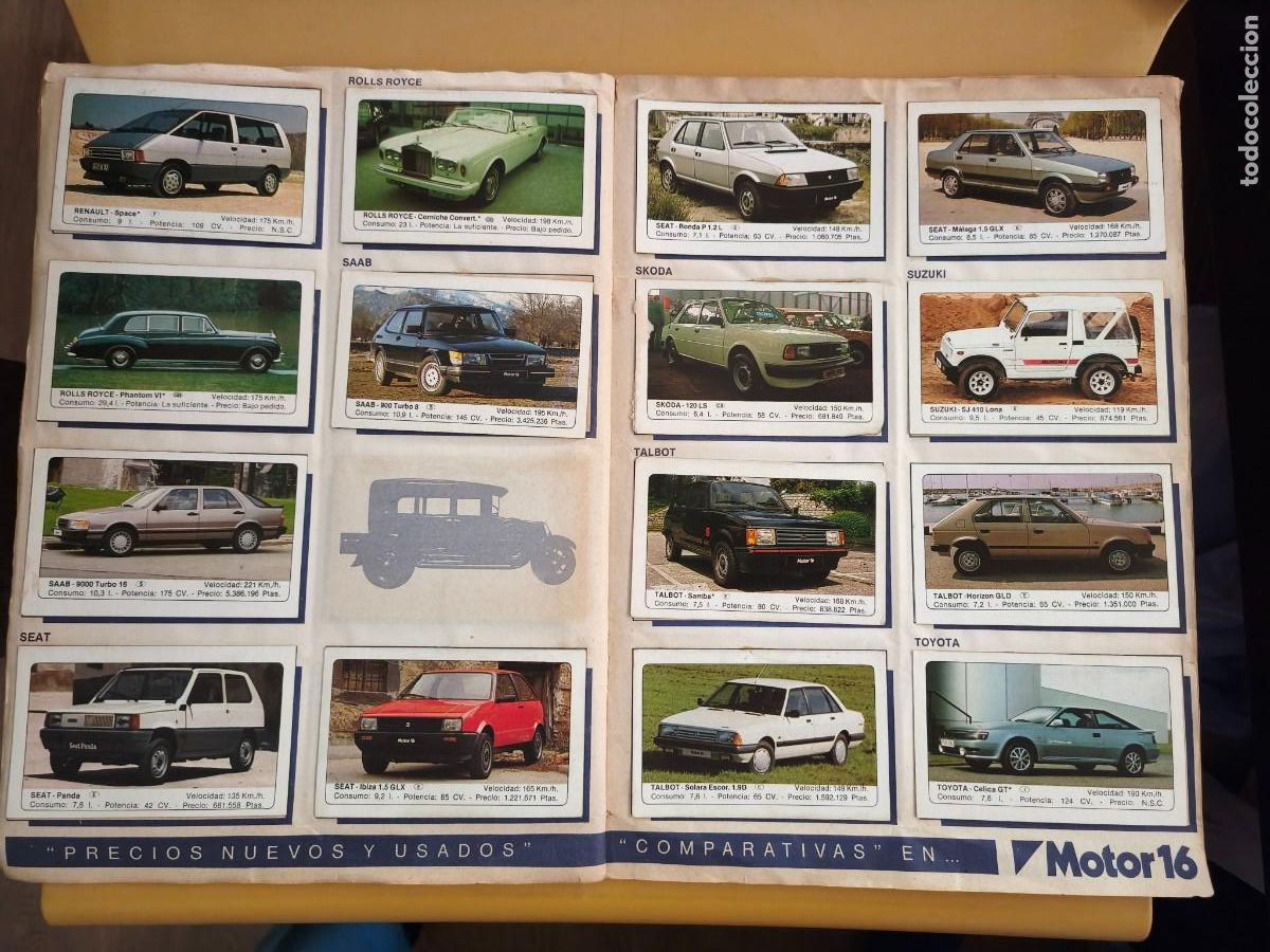 Coleccionismo &aacute;lbum: coches, ediciones unidas 1986 - Foto 10