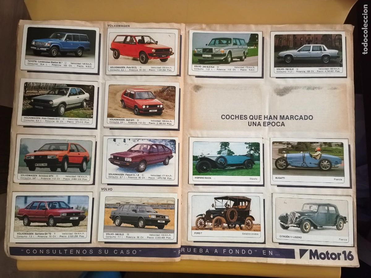 Coleccionismo &aacute;lbum: coches, ediciones unidas 1986 - Foto 11