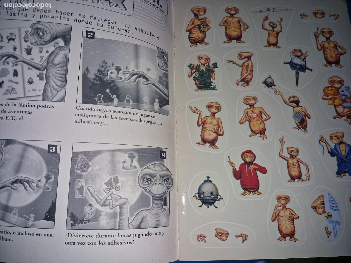 Coleccionismo &aacute;lbum: STICK STACK. EL EXTRATERRESTRE, E.T. / PANINI , STICK STACK. - Foto 2