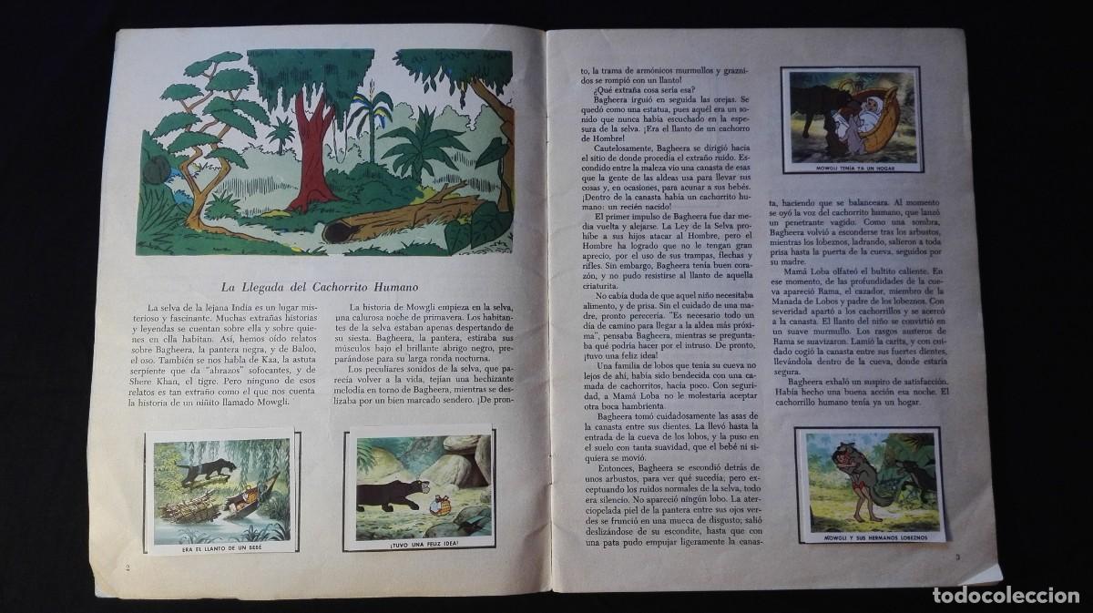 Coleccionismo &aacute;lbum: LIBRO DE ORO DE ESTAMPAS: EL LIBRO DE LA SELVA - Foto 4