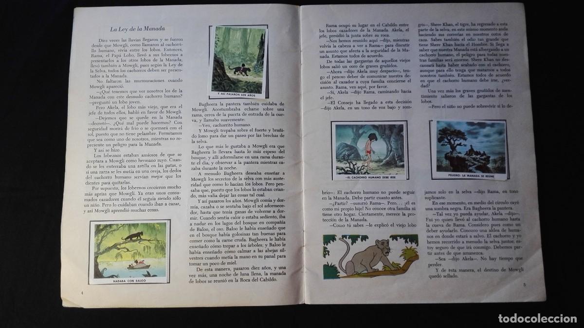 Coleccionismo &aacute;lbum: LIBRO DE ORO DE ESTAMPAS: EL LIBRO DE LA SELVA - Foto 5