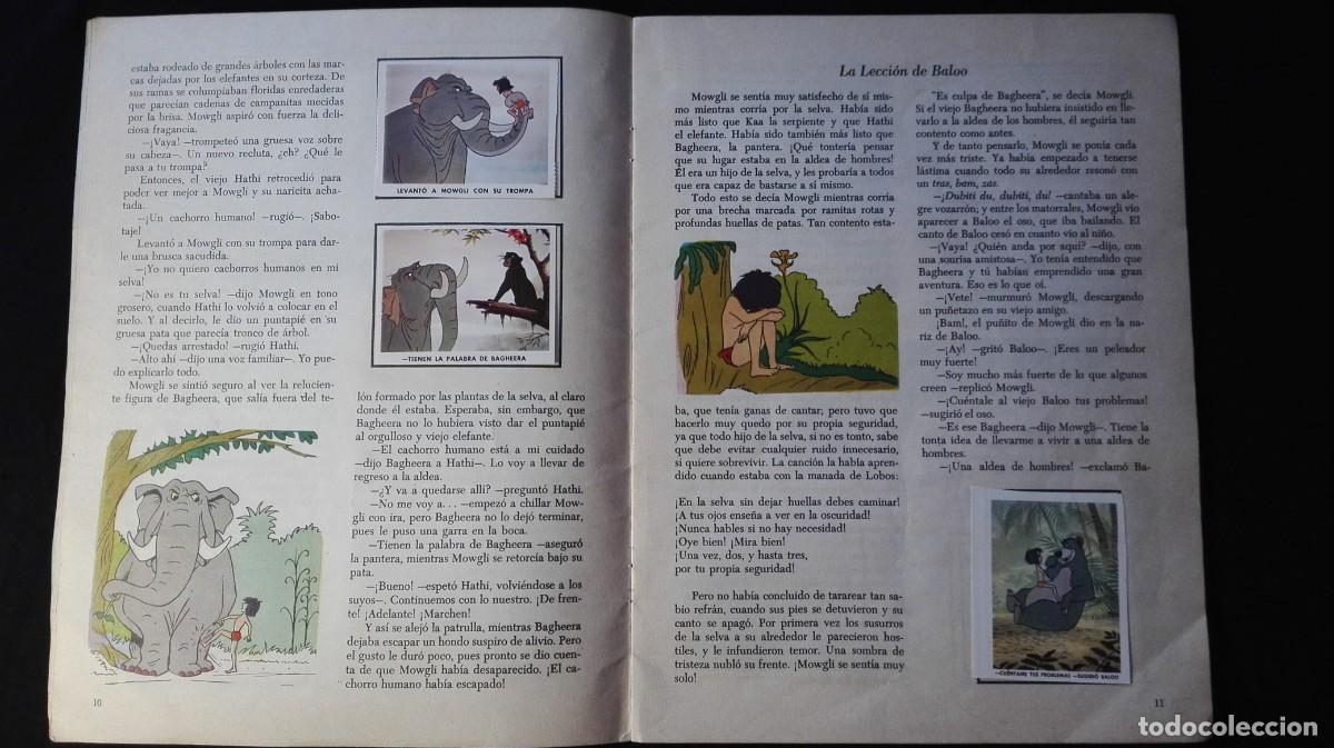 Coleccionismo &aacute;lbum: LIBRO DE ORO DE ESTAMPAS: EL LIBRO DE LA SELVA - Foto 8