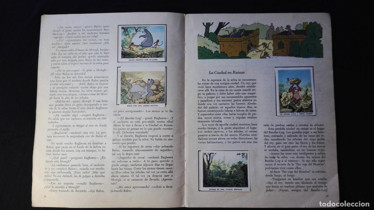 Coleccionismo &aacute;lbum: LIBRO DE ORO DE ESTAMPAS: EL LIBRO DE LA SELVA - Foto 10