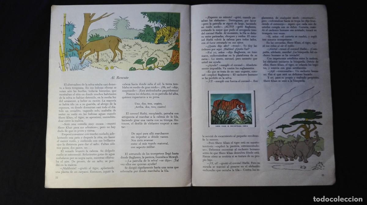 Coleccionismo &aacute;lbum: LIBRO DE ORO DE ESTAMPAS: EL LIBRO DE LA SELVA - Foto 14