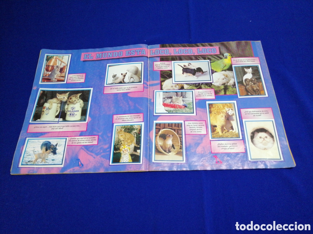 Coleccionismo &aacute;lbum: PERROS & GATOS PANINI - Foto 10