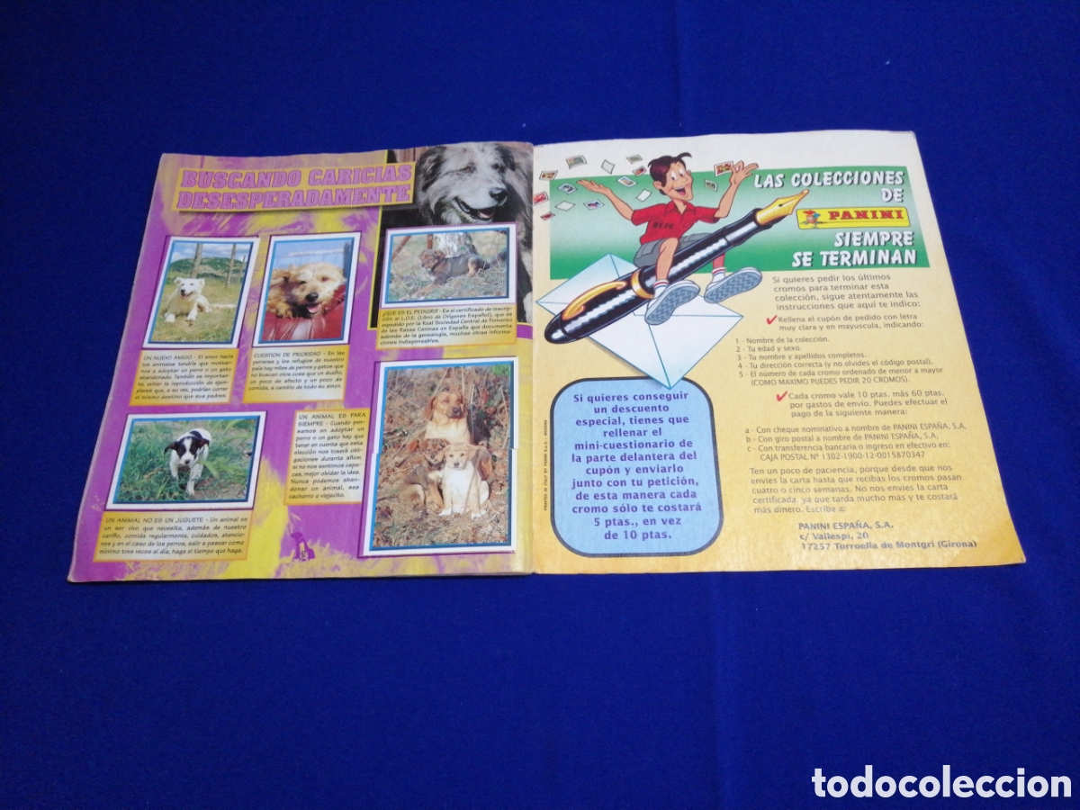 Coleccionismo &aacute;lbum: PERROS & GATOS PANINI - Foto 19