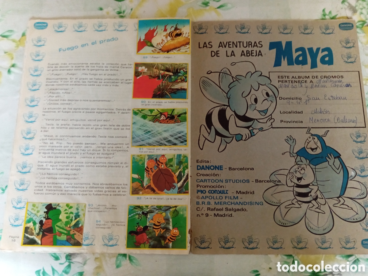 Coleccionismo &aacute;lbum: LAS AVENTURAS DE LA ABEJA MAYA - Foto 11