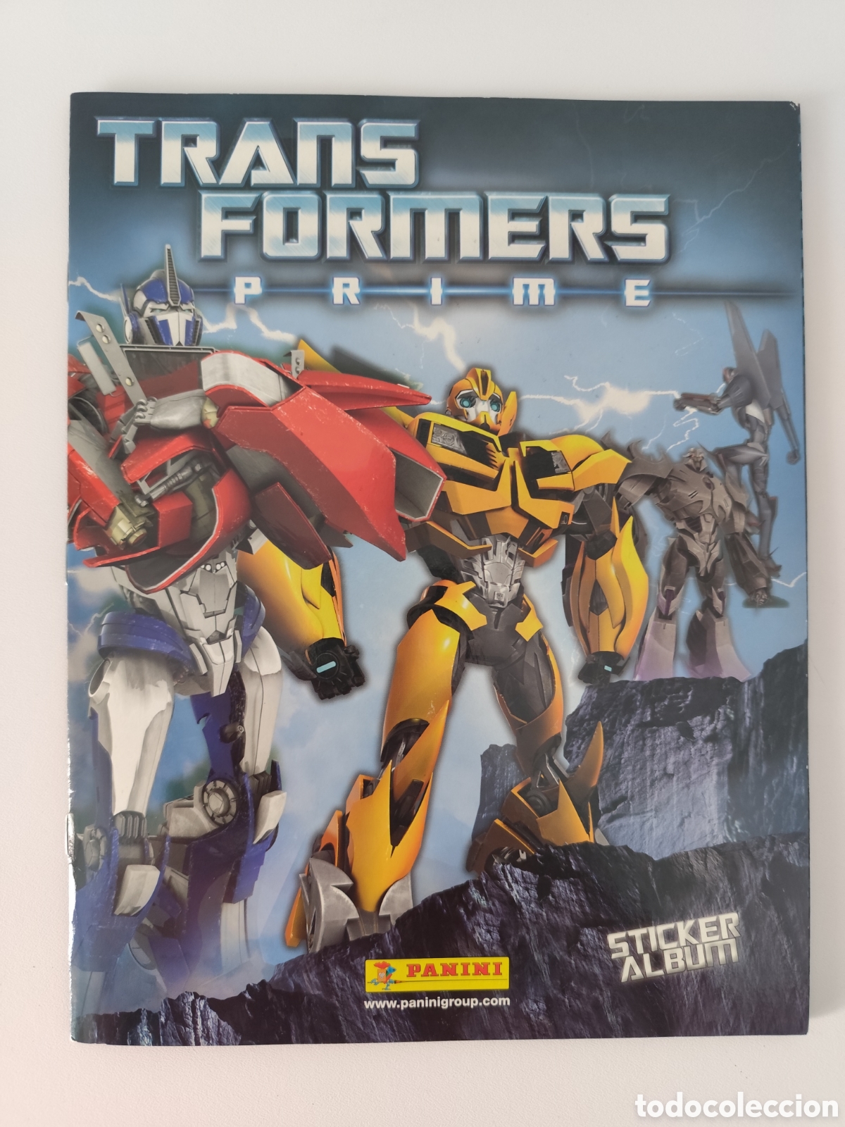 Coleccionismo &aacute;lbum: TRANSFORMERS PRIME - PANINI 2012- ALBUM COMPLETO - Foto 1