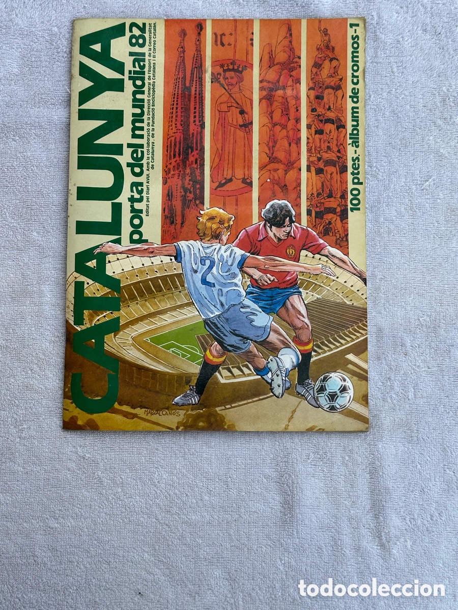 Coleccionismo &aacute;lbum: ALBUM CATALU&Ntilde;A PORTA DEL MUNDIAL 82