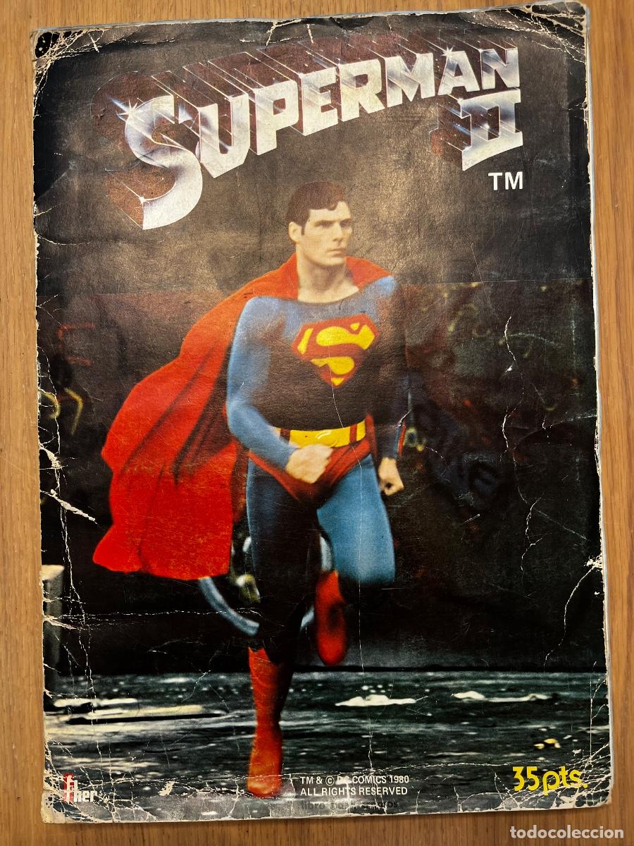 Coleccionismo &aacute;lbum: &Aacute;lbum cromos Superman II - Foto 1