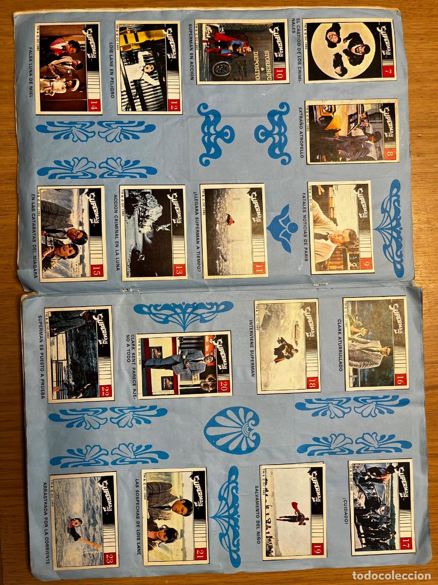 Coleccionismo &aacute;lbum: &Aacute;lbum cromos Superman II - Foto 4