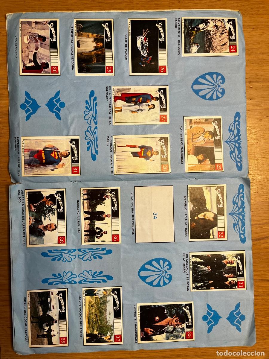 Coleccionismo &aacute;lbum: &Aacute;lbum cromos Superman II - Foto 7