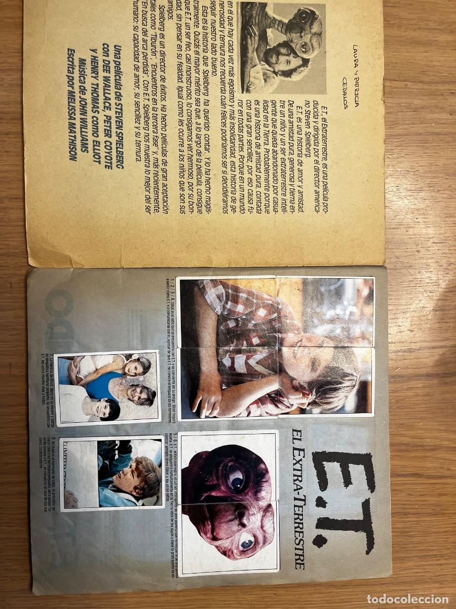 Coleccionismo &aacute;lbum: &Aacute;lbum cromos E.T. el Extra-Terrestre - Foto 2