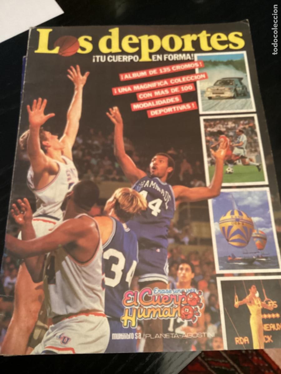 Sammeln Sammelalbum: Los deportes tu cuerpo en forma Planeta agostini album completo
