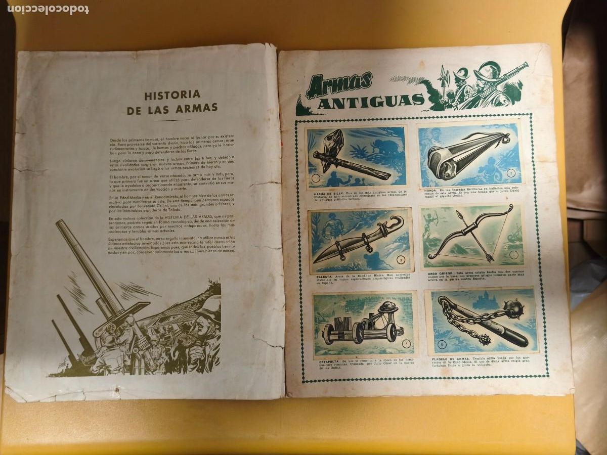 Coleccionismo &aacute;lbum: historia de las armas - Foto 2
