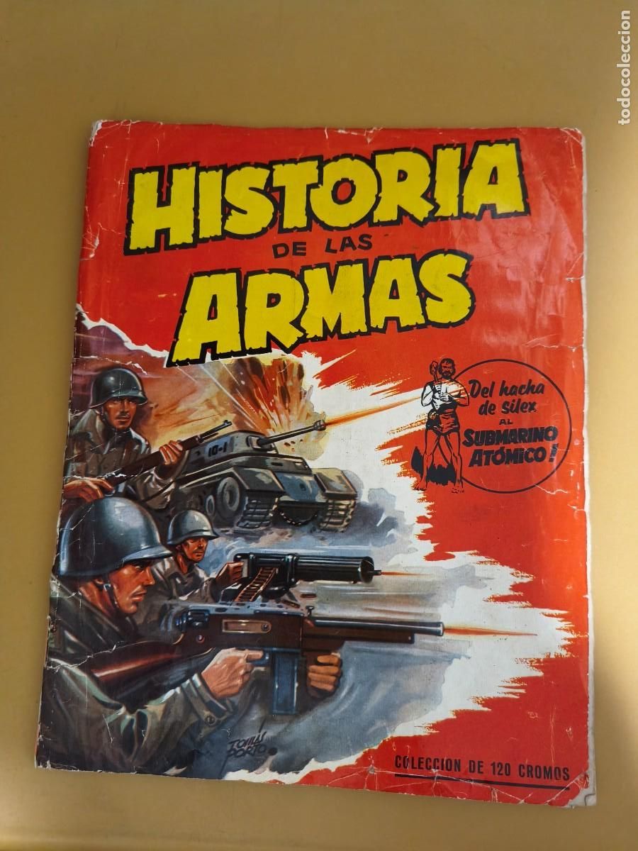 Coleccionismo &aacute;lbum: historia de las armas - Foto 1