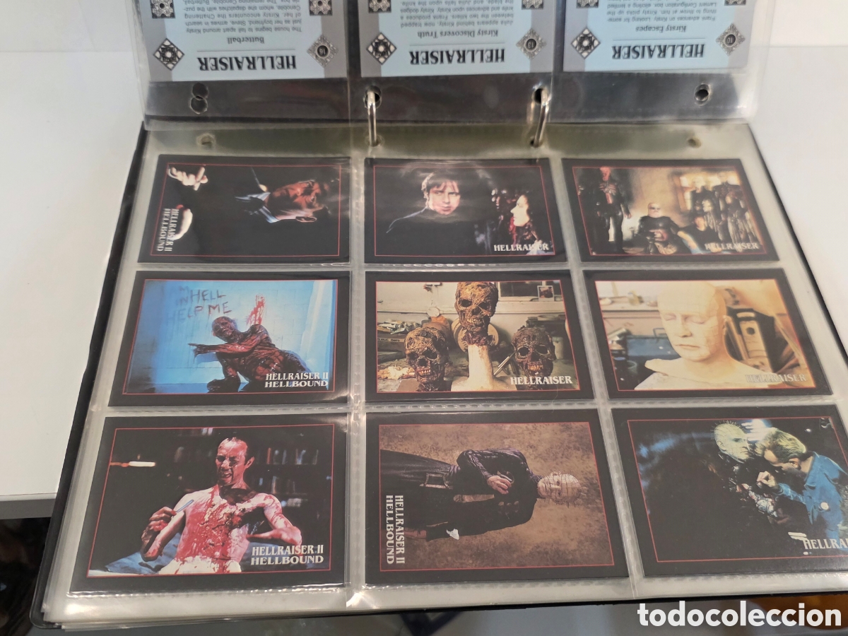 Coleccionismo &aacute;lbum: Colecci&oacute;n de cartas ,cards completa de hellraiser - Foto 3