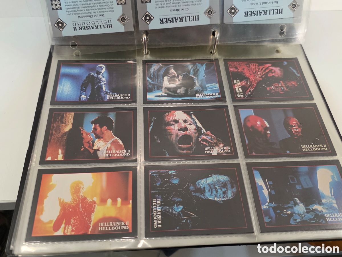 Coleccionismo &aacute;lbum: Colecci&oacute;n de cartas ,cards completa de hellraiser - Foto 4