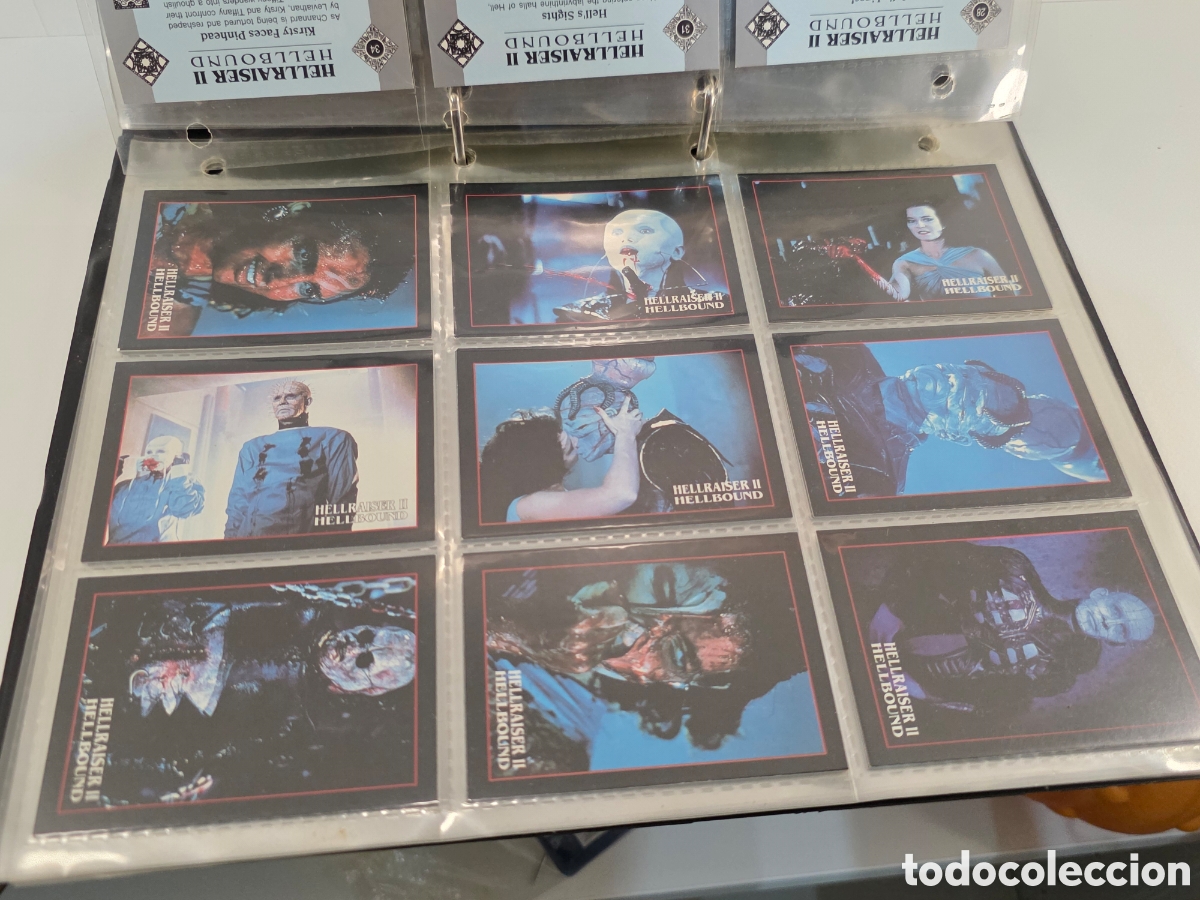 Coleccionismo &aacute;lbum: Colecci&oacute;n de cartas ,cards completa de hellraiser - Foto 5