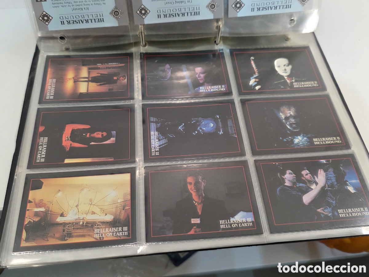 Coleccionismo &aacute;lbum: Colecci&oacute;n de cartas ,cards completa de hellraiser - Foto 6