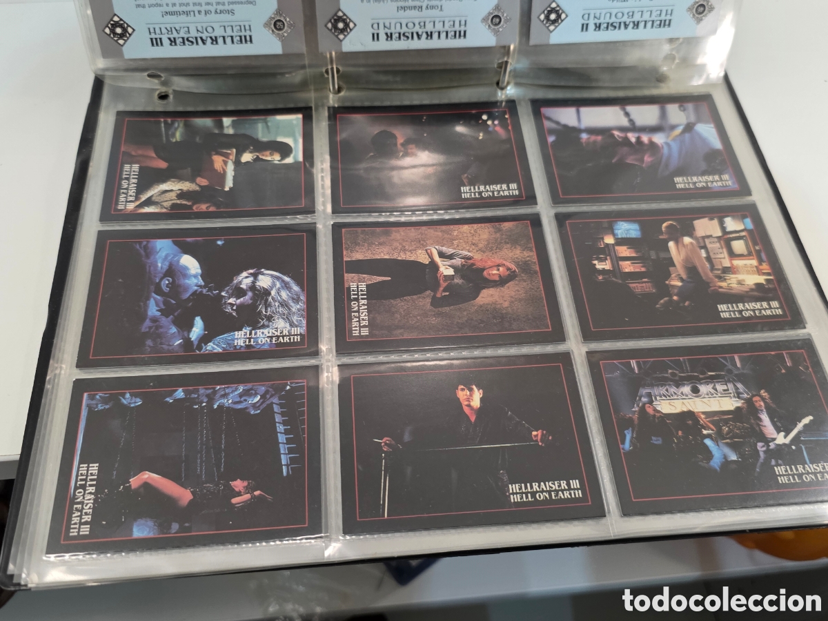 Coleccionismo &aacute;lbum: Colecci&oacute;n de cartas ,cards completa de hellraiser - Foto 7