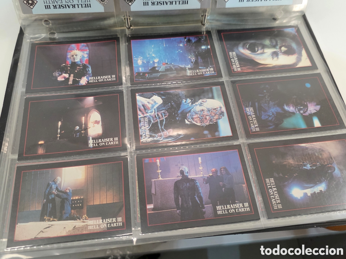 Coleccionismo &aacute;lbum: Colecci&oacute;n de cartas ,cards completa de hellraiser - Foto 10