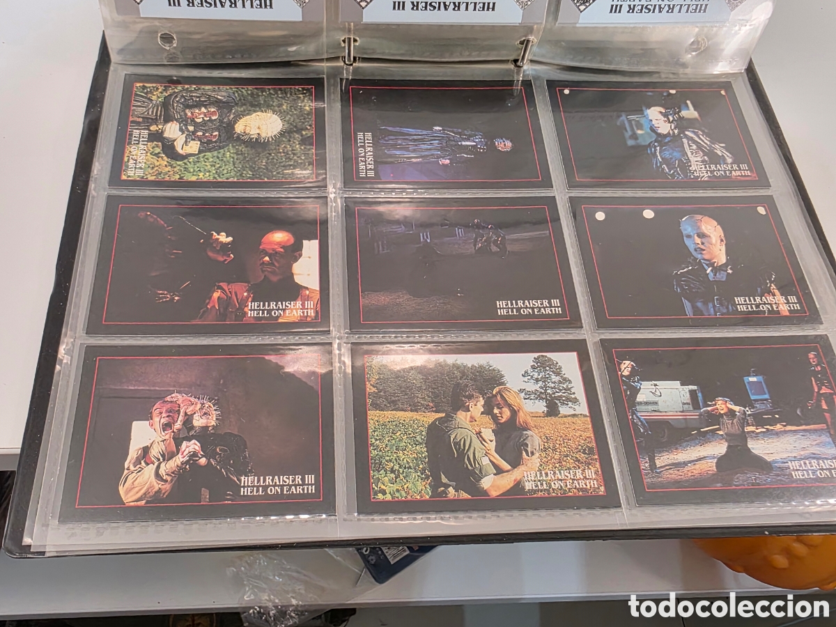 Coleccionismo &aacute;lbum: Colecci&oacute;n de cartas ,cards completa de hellraiser - Foto 11