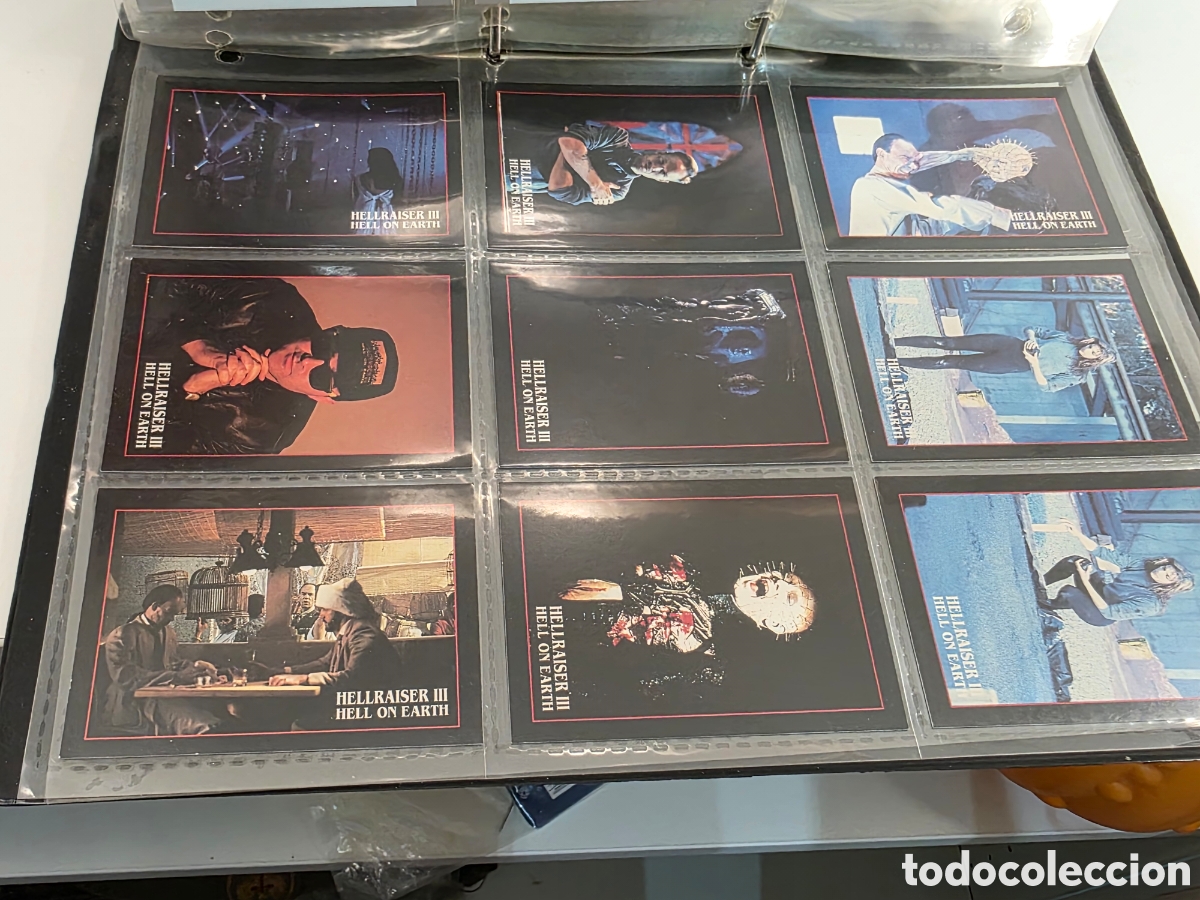 Coleccionismo &aacute;lbum: Colecci&oacute;n de cartas ,cards completa de hellraiser - Foto 12