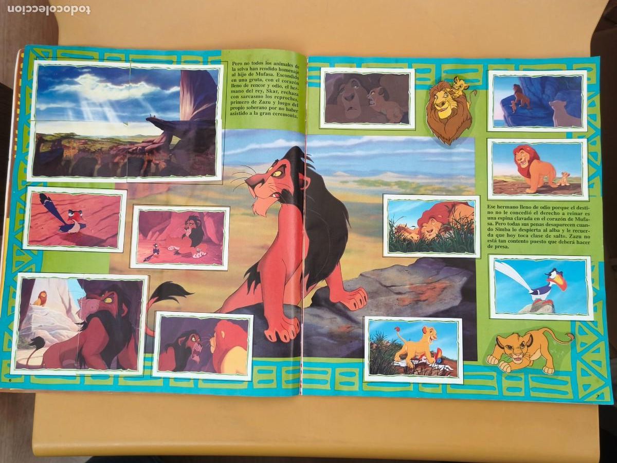 Coleccionismo &aacute;lbum: el rey leon, walt disney - Foto 5