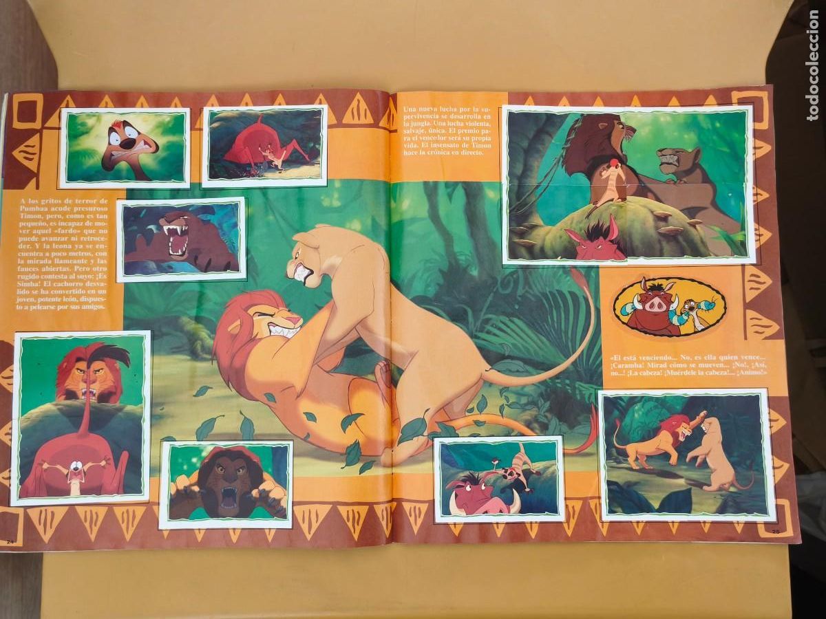 Coleccionismo &aacute;lbum: el rey leon, walt disney - Foto 14
