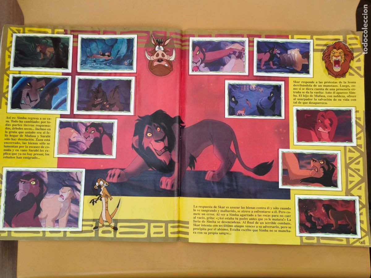 Coleccionismo &aacute;lbum: el rey leon, walt disney - Foto 17