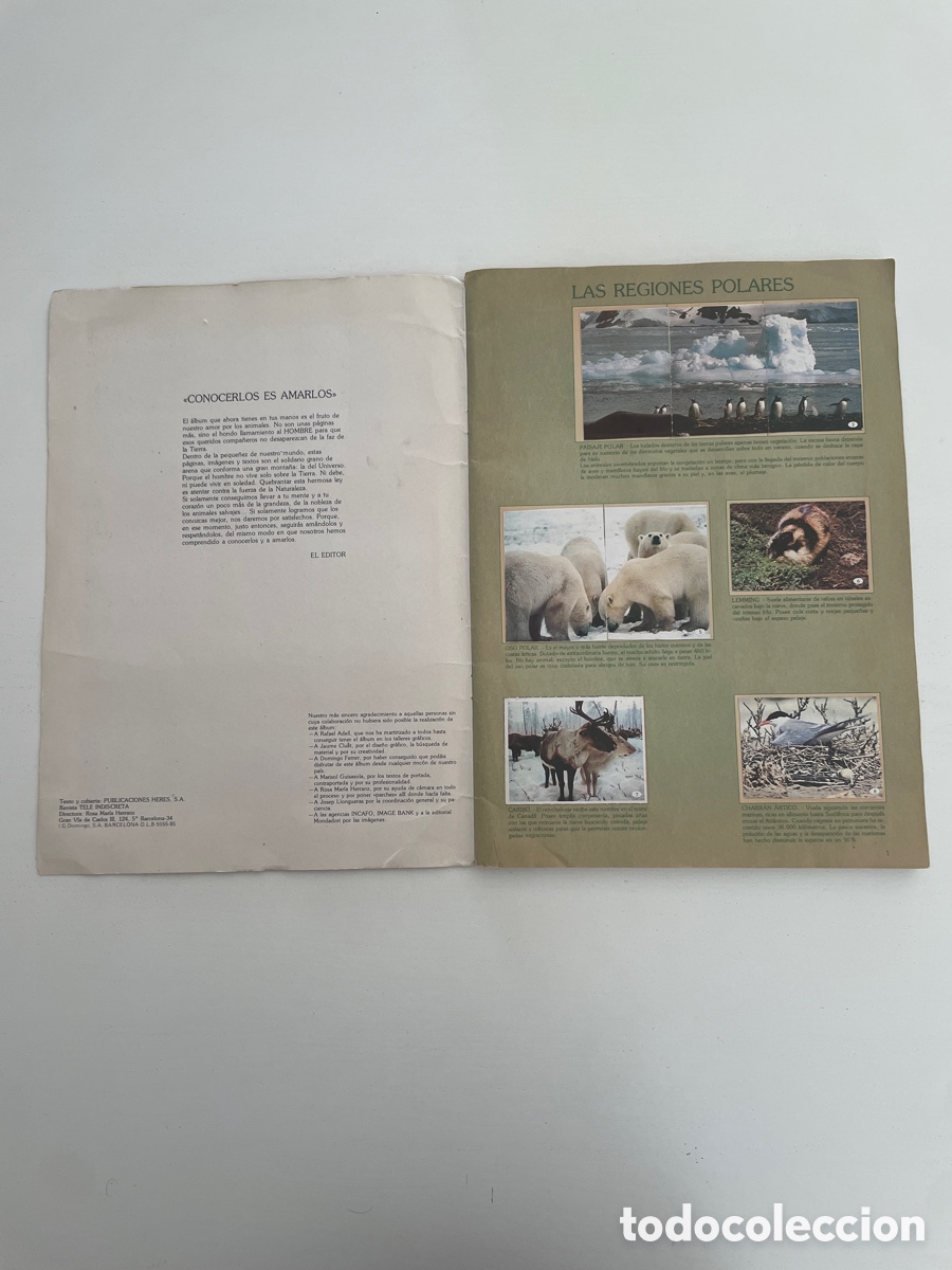 Coleccionismo &aacute;lbum: AL LADO DE LOS ANIMALES Completo - Foto 2