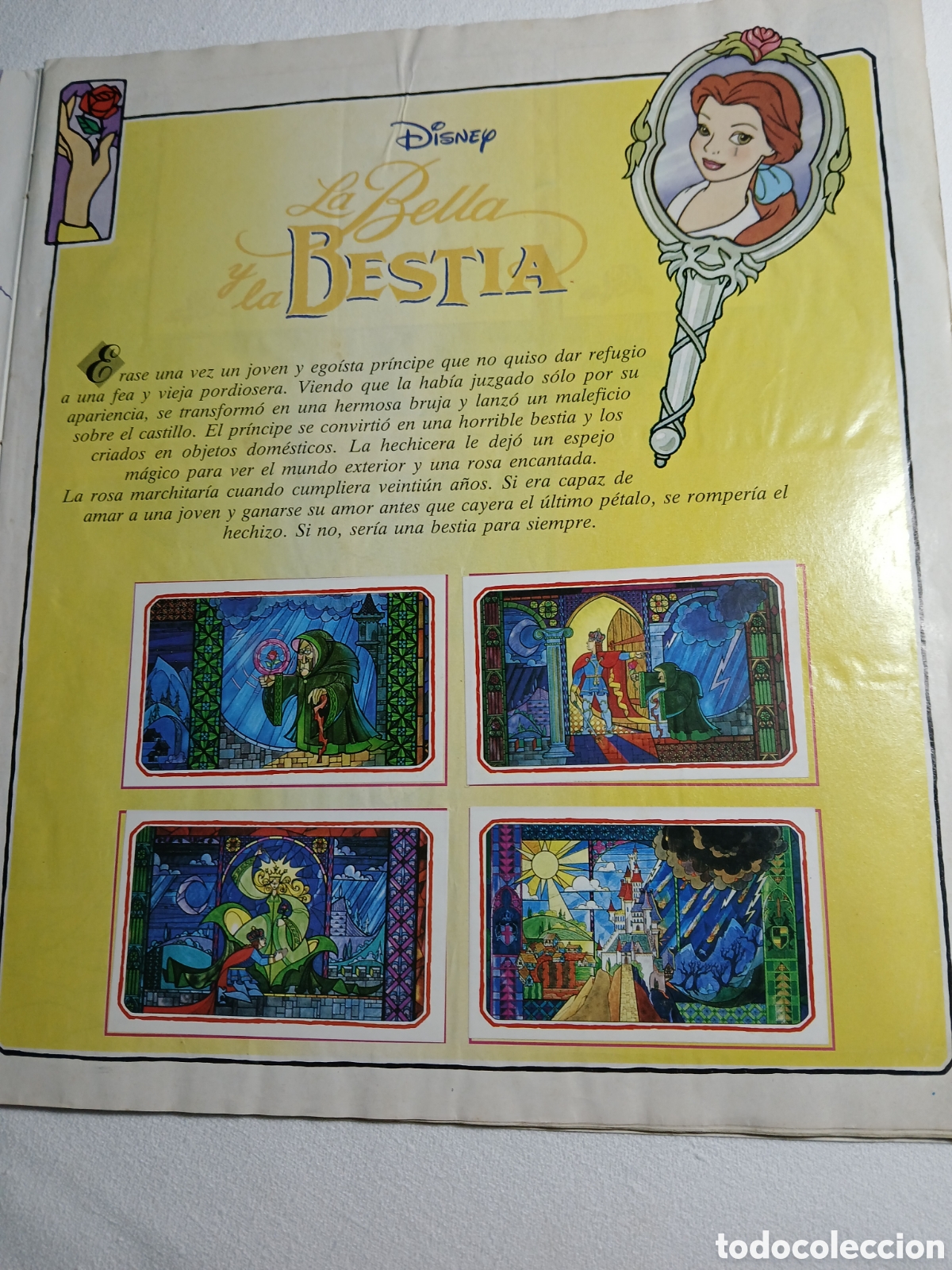 Coleccionismo &aacute;lbum: ALBUM CROMOS LA BELLA Y LA BESTIA COMPLETO - Foto 2