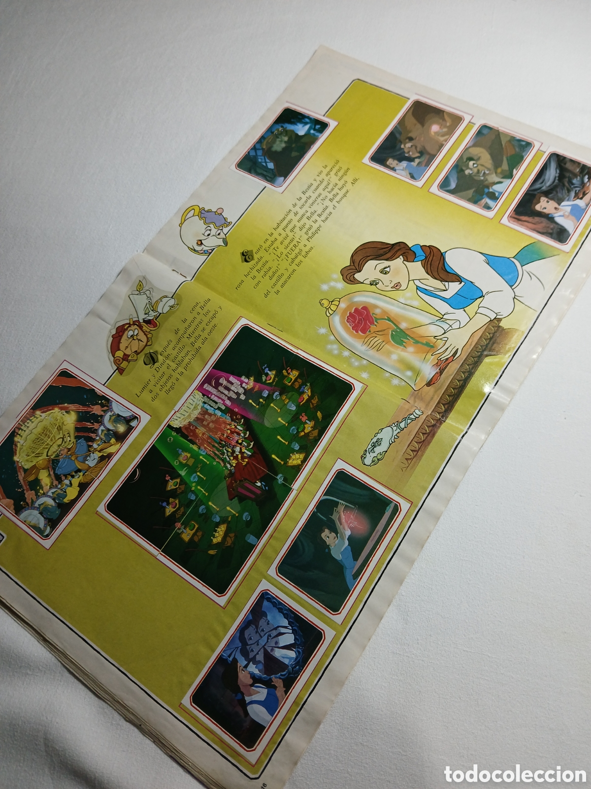 Coleccionismo &aacute;lbum: ALBUM CROMOS LA BELLA Y LA BESTIA COMPLETO - Foto 4