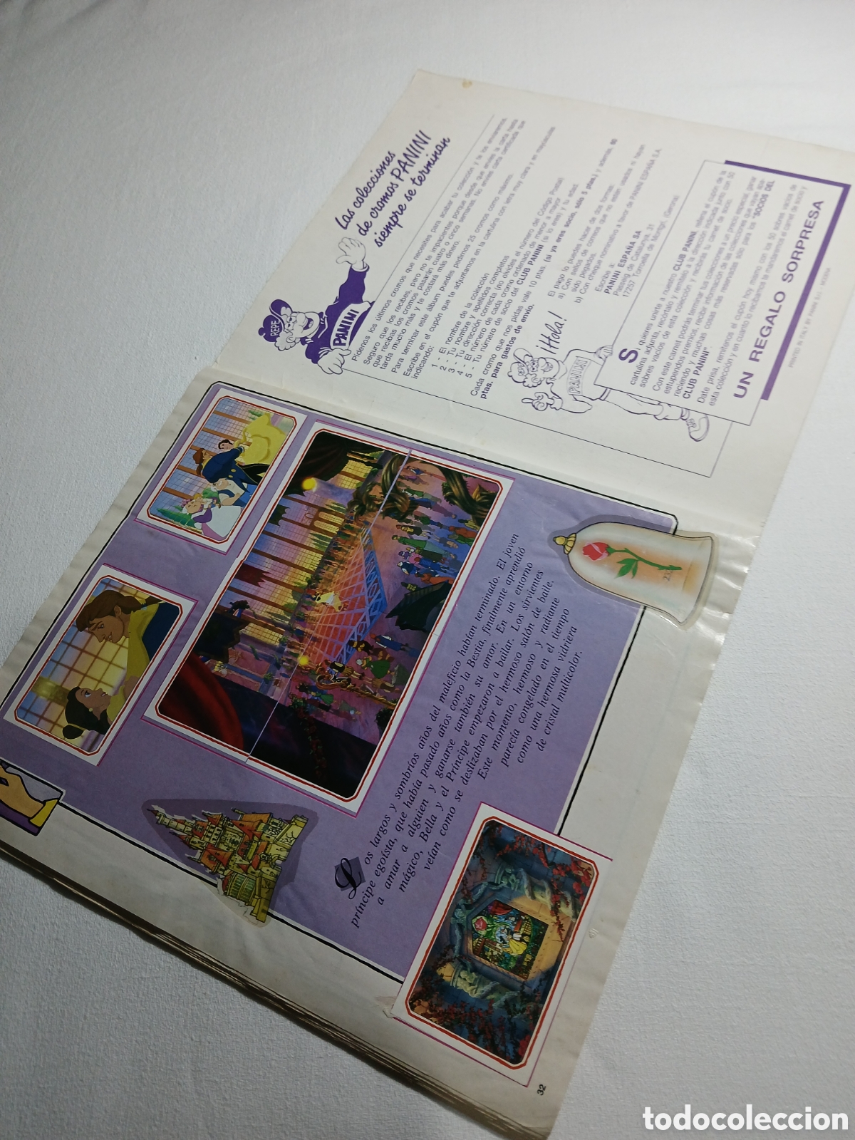 Coleccionismo &aacute;lbum: ALBUM CROMOS LA BELLA Y LA BESTIA COMPLETO - Foto 6