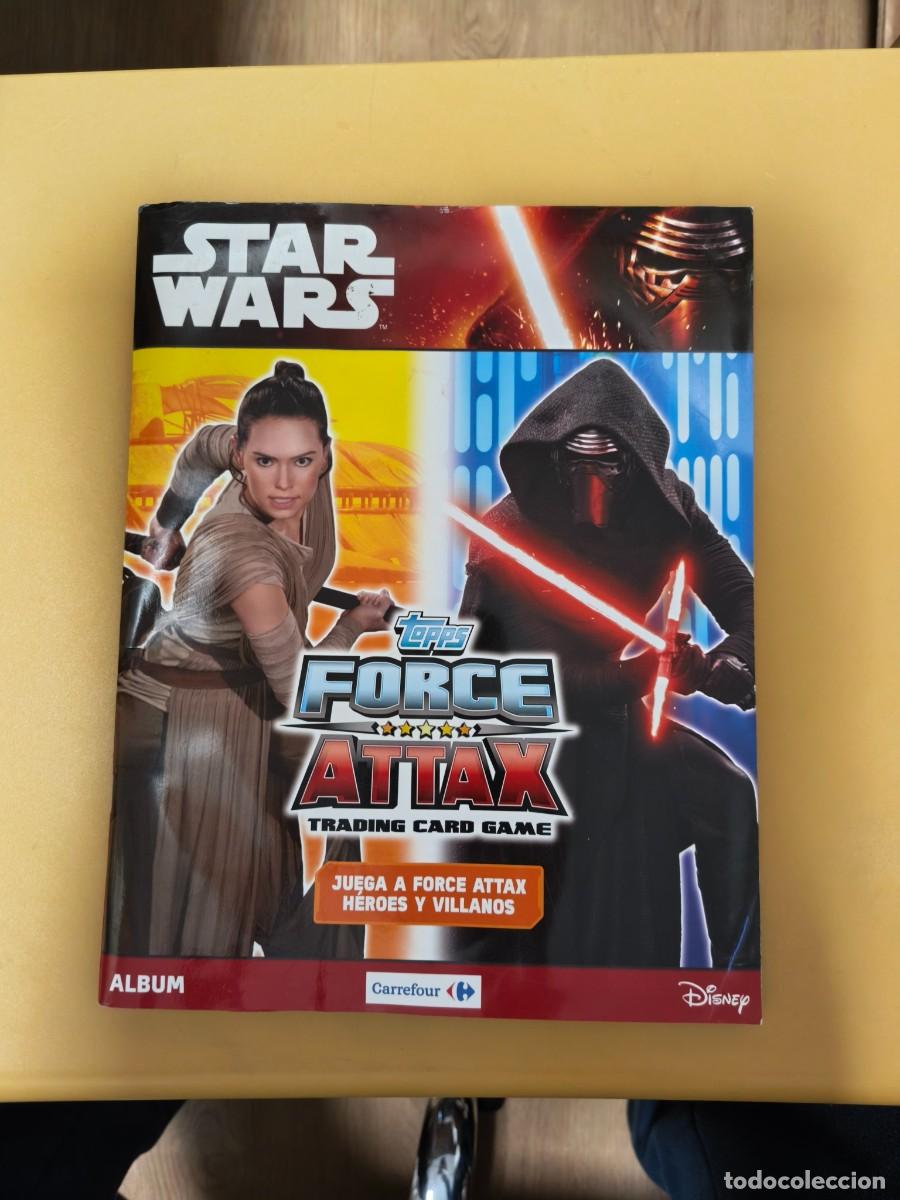 Coleccionismo &aacute;lbum: star wars, topps force attax - Foto 1