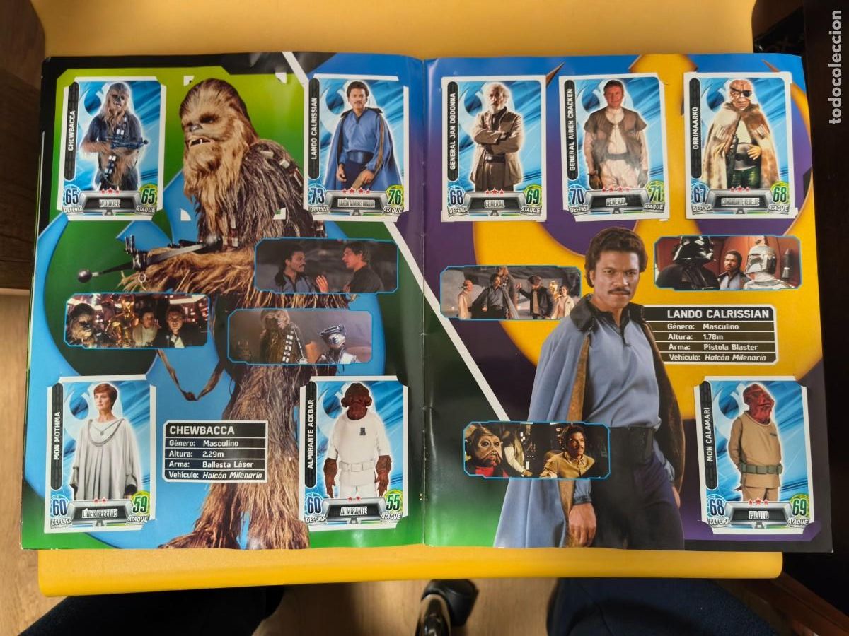 Coleccionismo &aacute;lbum: star wars, topps force attax - Foto 6