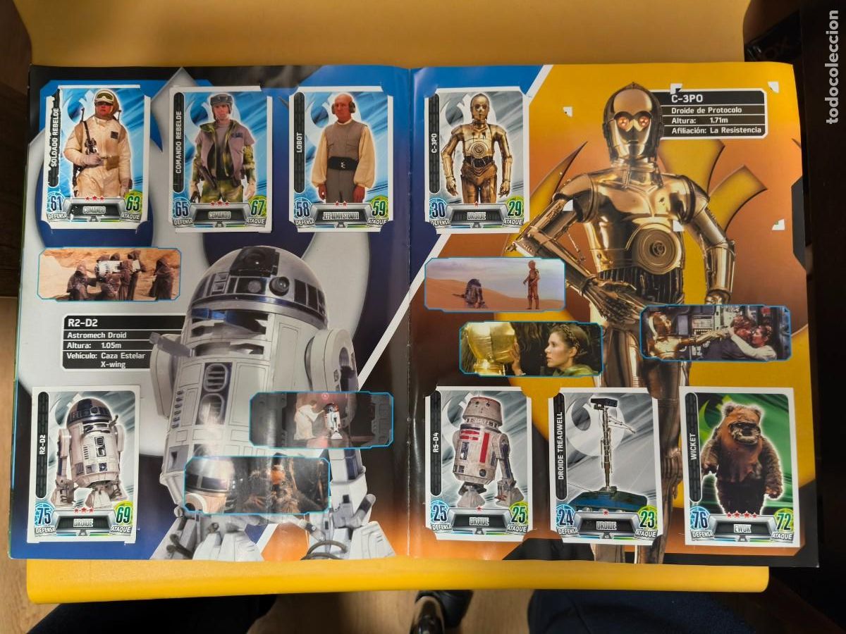 Coleccionismo &aacute;lbum: star wars, topps force attax - Foto 7